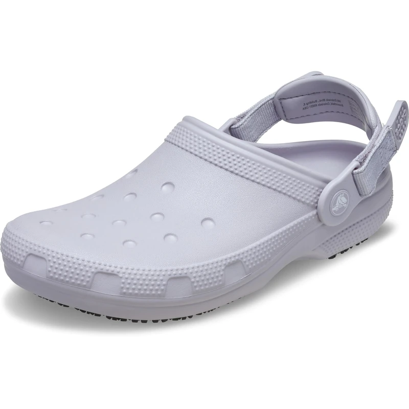 Crocs, Unisex Adult, Classic Work Clog, Mauve Mist, 10 UK Men