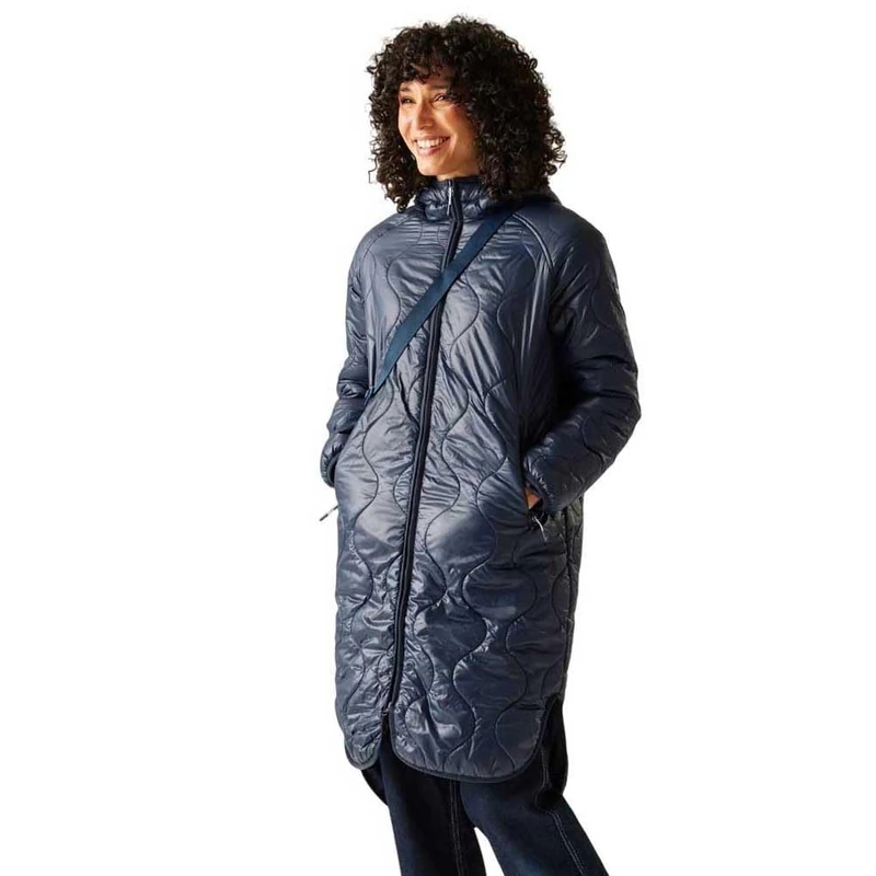 Regatta Womens Triea Quilted Jacket Insulated Lightweight Longline Winter Coat