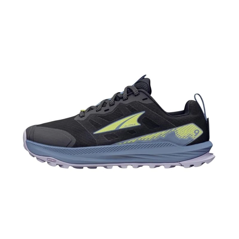ALTRA Women's AL0A85PR Lone Peak 9 Trail Running Shoe, Black/Blue