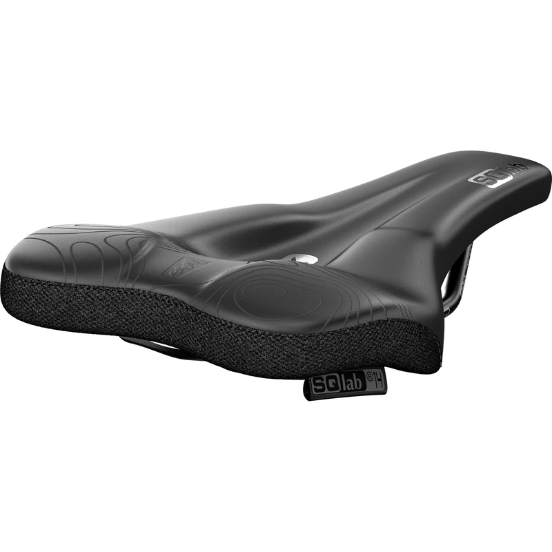 SQlab 6OX ERGOWAVE Active 2.2 MTB & EMTB Bicycle Saddle, 13 cm, Black