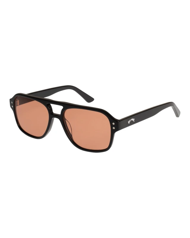 Billabong Men's Northy Lunettes de Soleil, Shiny Black/Orange, One Size - Image 1