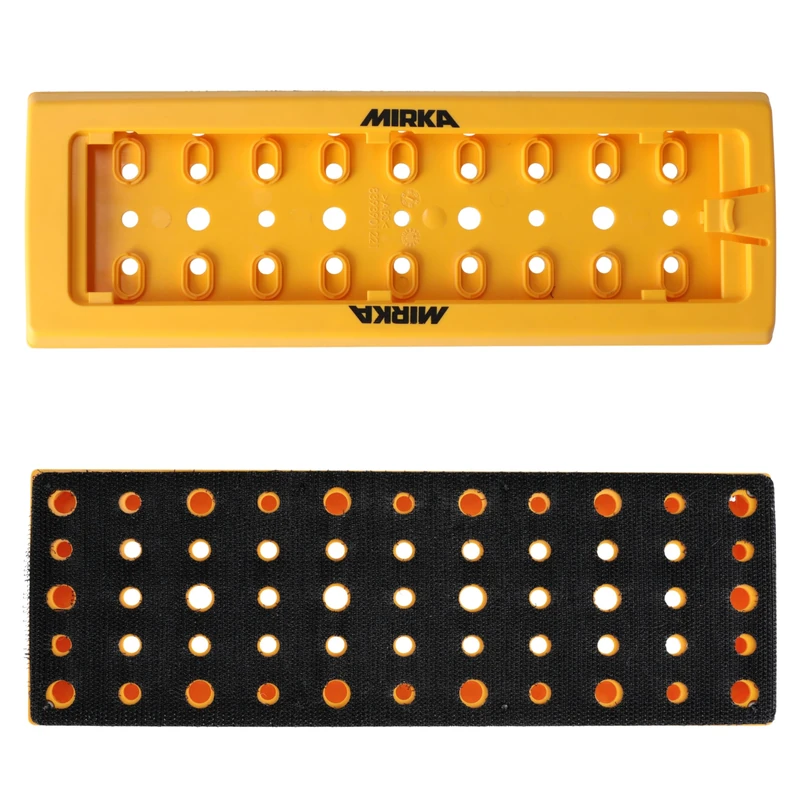 Mirka sanding pad 80x230mm hook and loop fastener/for DecoSander pole sander/for smooth wall & ceiling finish, drywall, detail work / 8393901221