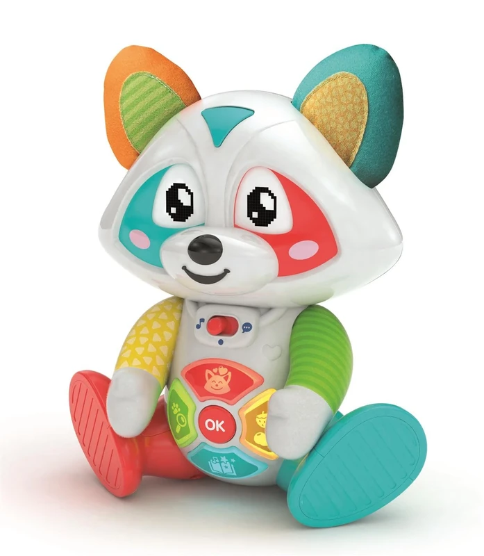Clementoni Ollie My Interactive Pal Educational Soft Toy with Stories, Songs and Learning Activities