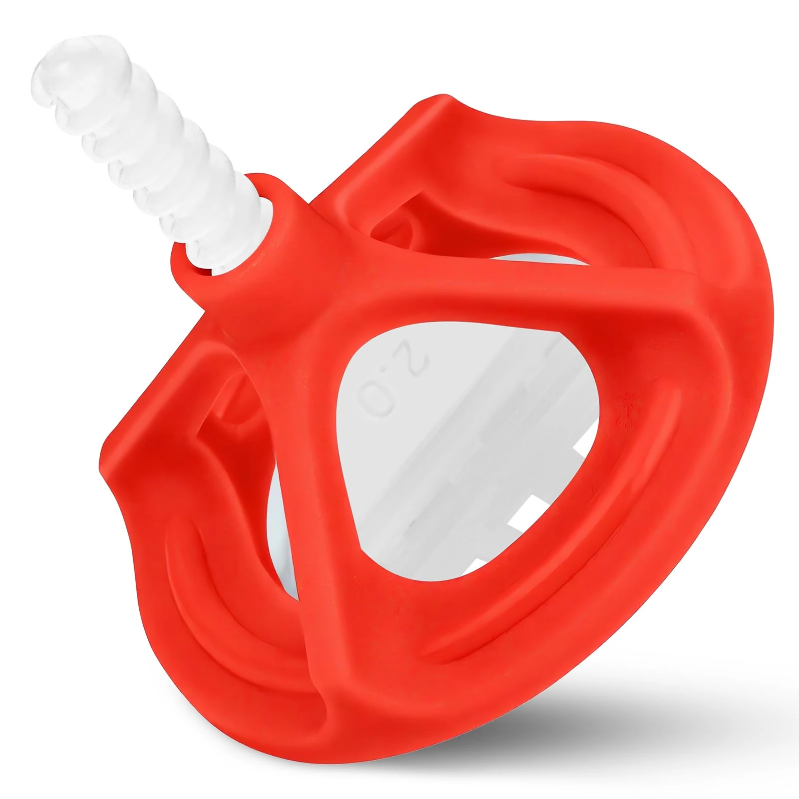 Flintronic Tile Leveling System 2mm, 100PCS Resuable Screw Hat with 100PCS 2mm Tile Leveling Spiral Base, Tile-Leveling-Clips Tile Installation Tool for Stone and Floors (Red)