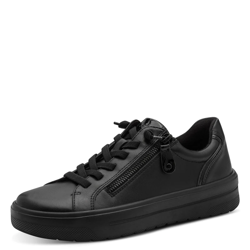 Jana Women's Low Vegan 8-23770-46 Trainers, Black Uni, 41 EU