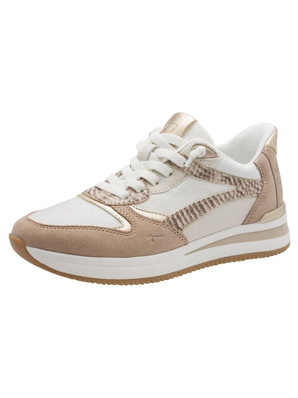 Tamaris Comfort Women's Low 8-83737-46 Trainers, Beige Comb, 39 EU