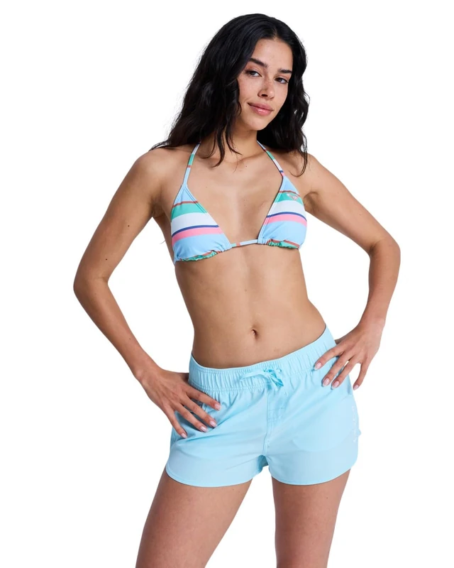 Roxy Women's Wave 2 Inch Bs Board Shorts, Tanager Turquoise, S