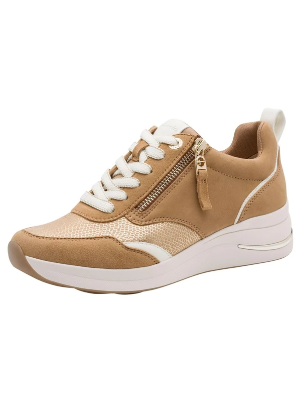 Tamaris Women's Comfort Damen Sneaker Low 8-83714-43, Camel, 6 UK