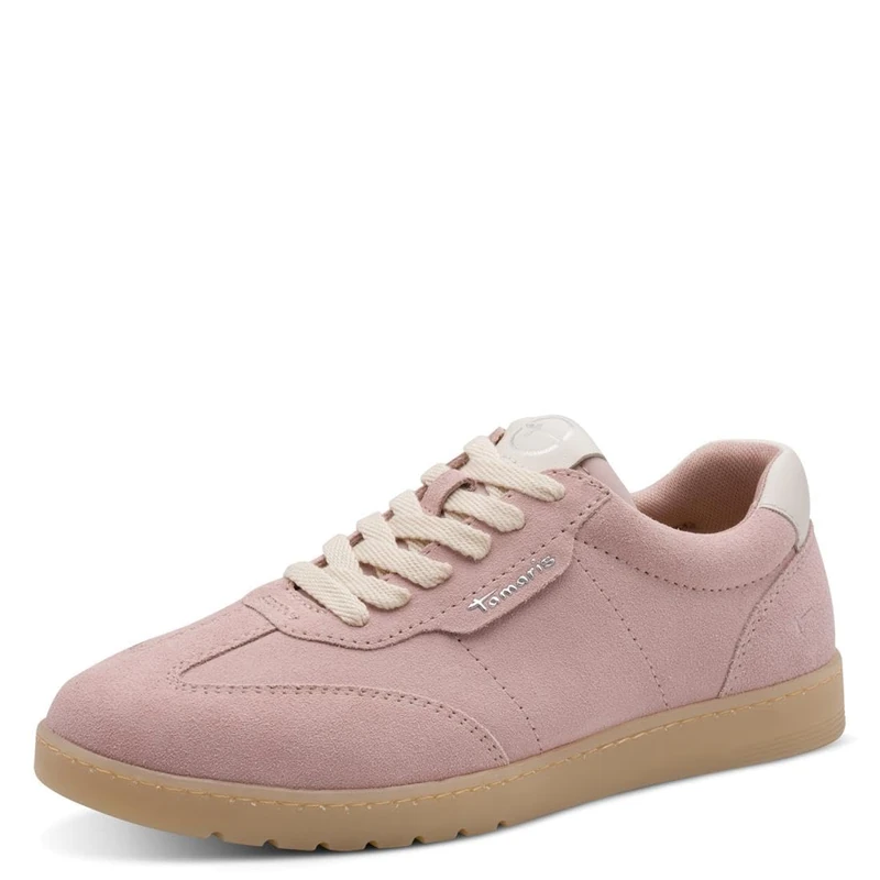 Tamaris Women's Comfort Damen Sneaker Low 8-83741-46, Rose Suede, 4 UK