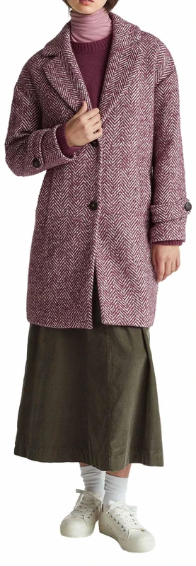 United Colors of Benetton Women's Cappotto 2m9sdn08t Coat, Multicolour, L