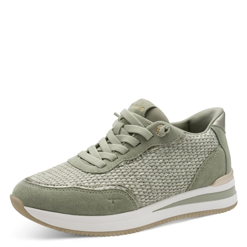 Tamaris Women's Comfort Damen Sneaker Low 8-83738-46, Sage, 6 UK