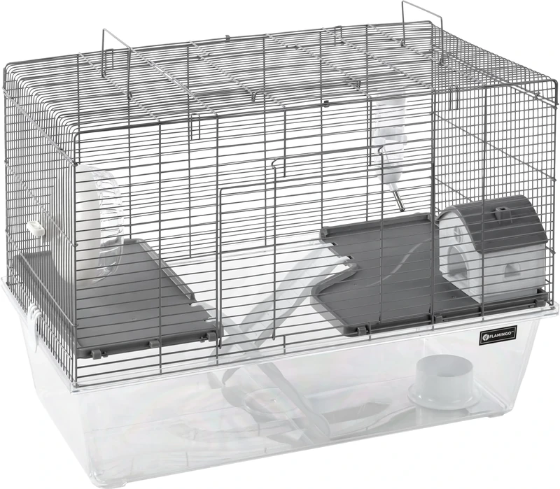 Flamingo HAMSTER CAGE RAFI GREY 63x36,5x44,5CM