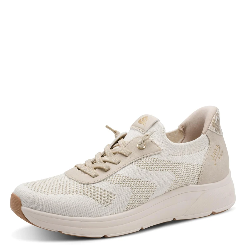 Jana Women's Damen Sneaker Low Vegan 8-23777-46, Beige Gold, 6.5 UK - Image 1
