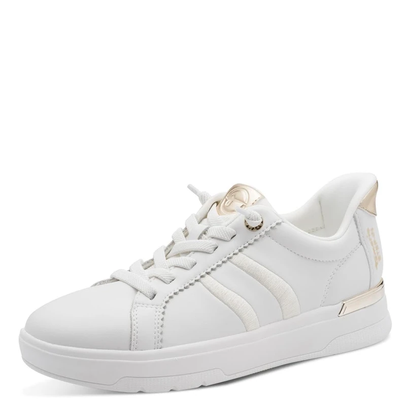 Tamaris Women's Comfort Damen Sneaker Low 8-83733-46, White Gold, 6 UK - Image 1