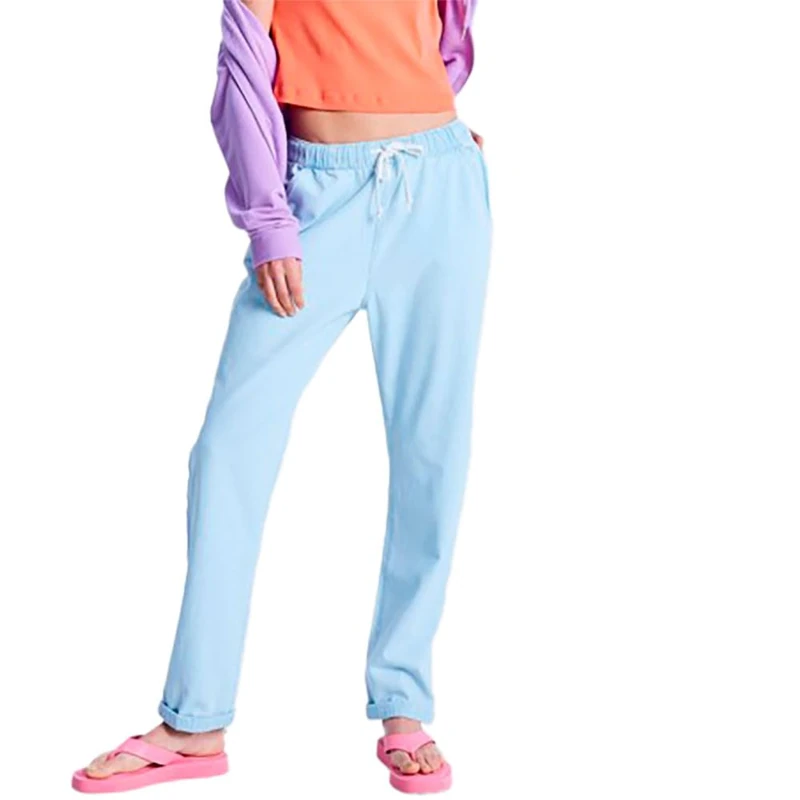 Roxy Light Denim Pants Slow SWELL MID Womens Blue - Image 1