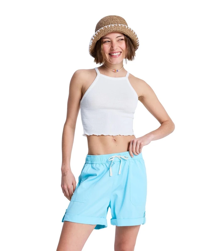 Roxy Casual Shorts Sweetest Day Womens Green - Image 1