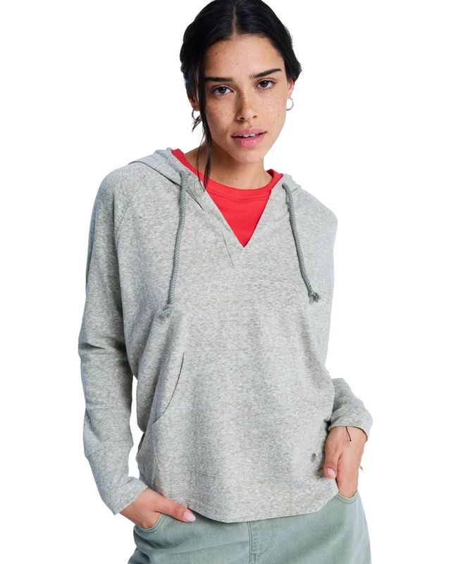 Roxy Hoodie Destination SURF Womens Green