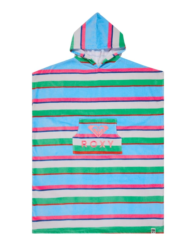 Roxy Poncho Towel STAY MAGICAL PRINTED Womens White