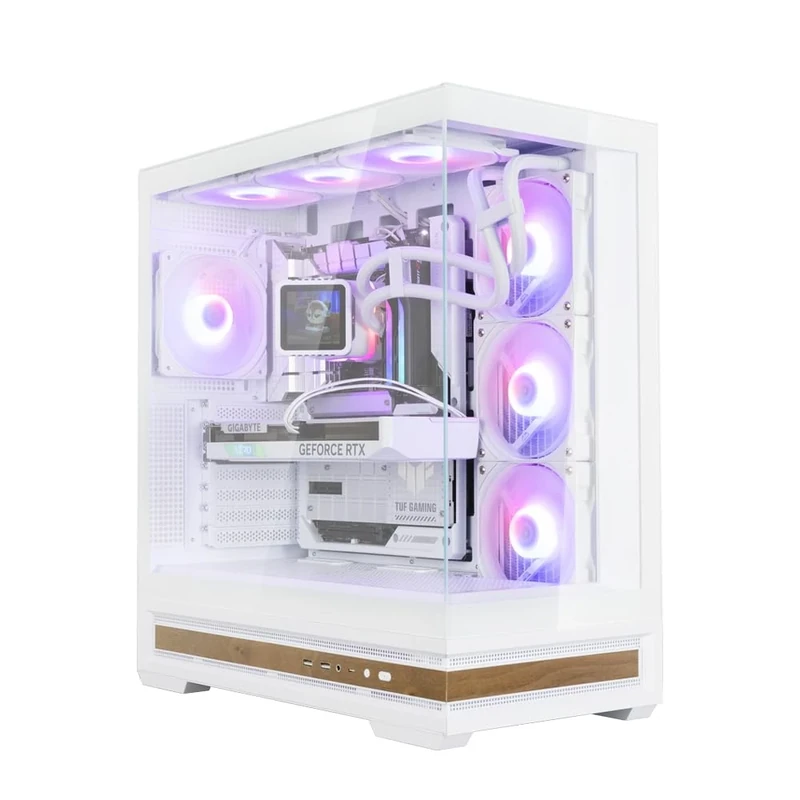 Zalman P40 NAMU Medium Tower Computer Case (White)