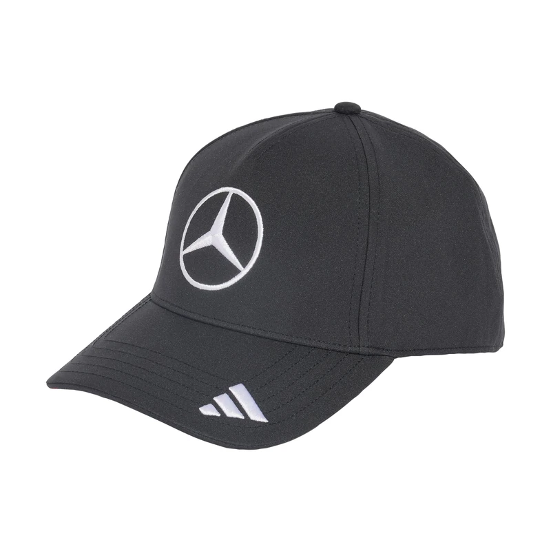 adidas Unisex Mercedes - Amg Petronas Formula 1 Team Giro Di Mercedes Driver Cap, Black, M-L
