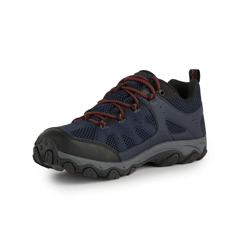 Regatta Mens Edgepoint IV Low Walking Shoes Water Resistant Cushioned Hiking Footwear