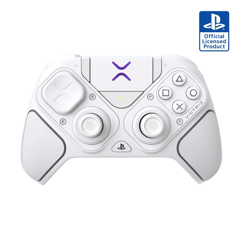 Turtle Beach Victrix Pro BFG Reloaded Wireless Modular PlayStation Controller White - Officially Licensed Product for competitive and esports gamers