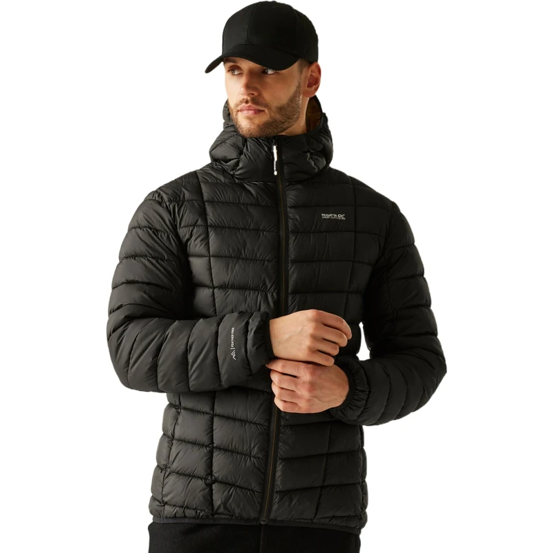 Regatta Mens Asper Puffer Jacket Water Repellent Insulated Padded Winter Coat