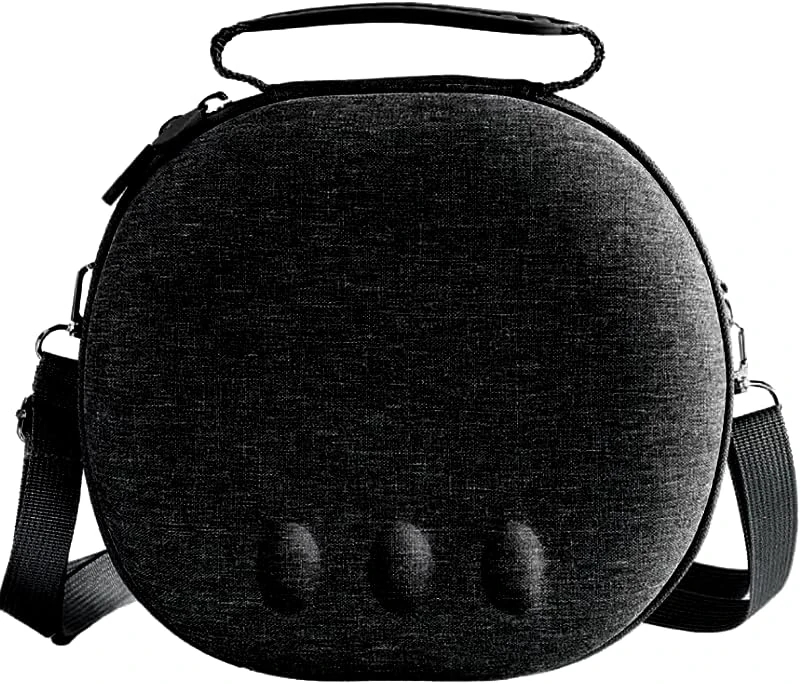 XGMATT Hard Carrying Case for Meta Quest 3S/Quest 3,VR Gaming Headset and Touch Controllers Accessories Travel Case, Small Hard Shell Storage Case for Oculus Quest 3S/Quest 3,Black