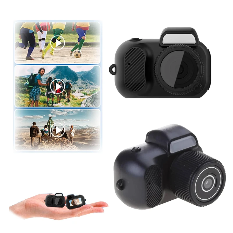 Nanocam - Ultra Compact Camera, Ultra-Compact Size and Built-In Screen, Various Memory Specifications, Turns Everyday Moments with Just a Single Press (64G) - Image 1