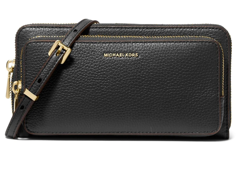 Michael Kors LG CONTINENTAL XBODY BLACK