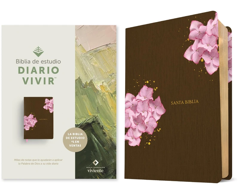 Biblia de estudio del diario vivir NTV (SentiPiel, Caf /Rosa, Letra Roja): Nueva Traduccion Viviente, Café/rosa, Sentipiel, Biblia De Estudio Del ... Bible, Red Letter, Ombre Pink, Leatherlike