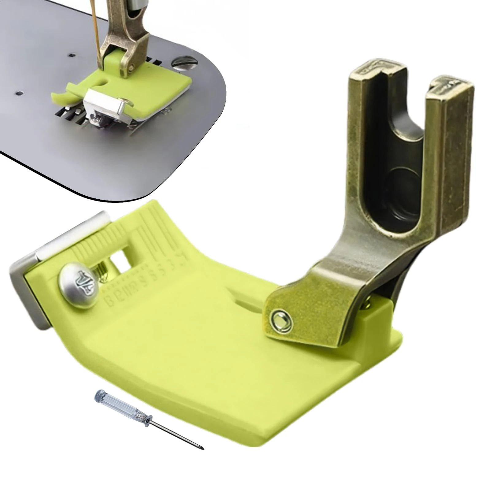 Sewing Machine Feet - Adjustable Hemming Feet | ABS Hemming Foot for Professional Attachment, Adjustable Hemming Foot for Sewing Machines, Women Tailor Accessories for Women Tailor Accessories for