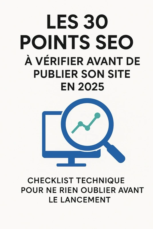 Les 30 points SEO à vérifier avant de publier son site internet en 2025 - Image 1