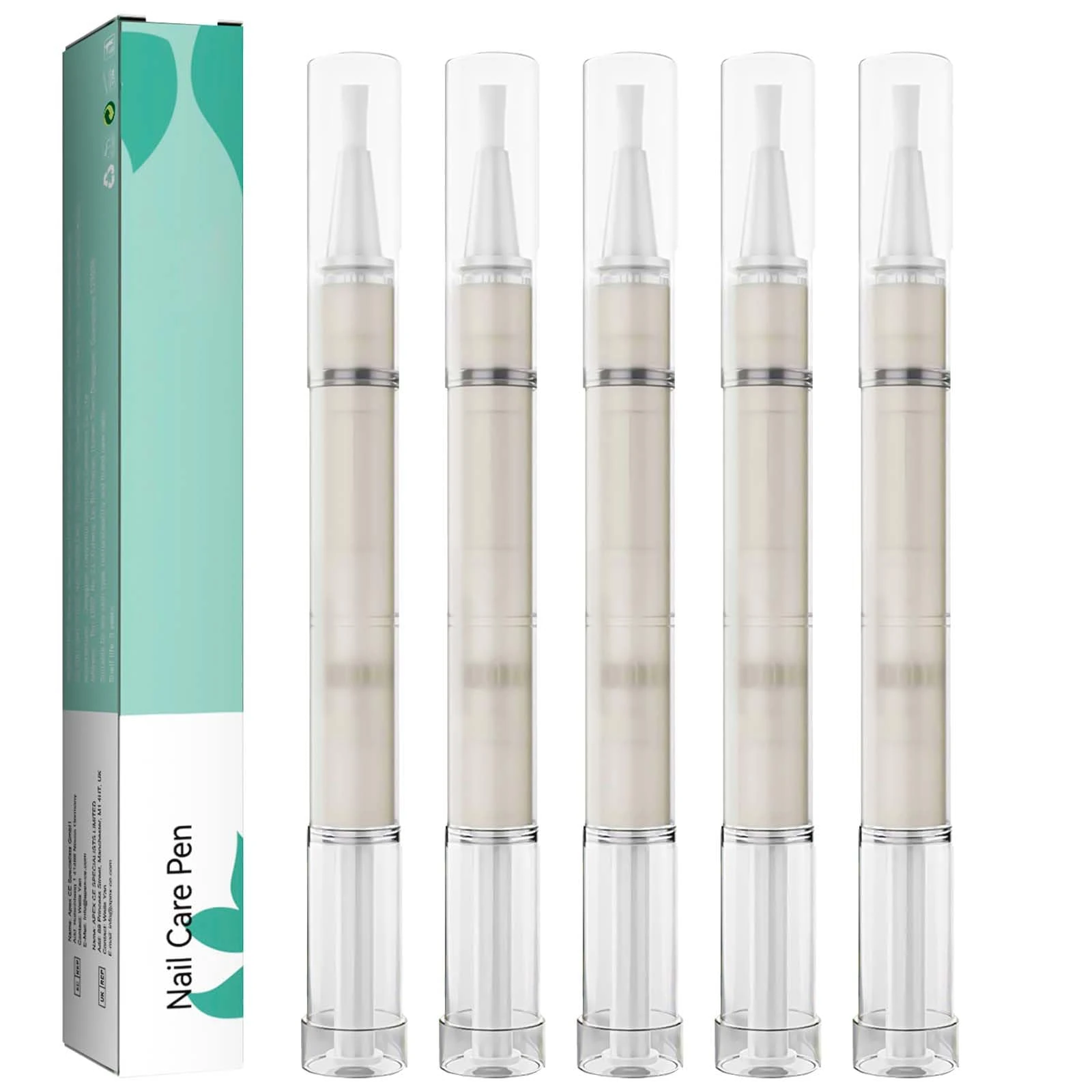 5Pcs Nail Fungus Treatment Pen – Extra Strong Toenail Repair Serum with Natural Ingredients for Fungal Nail Care & Strengthening. Effective Solution for Healthy, Beautiful Toenails