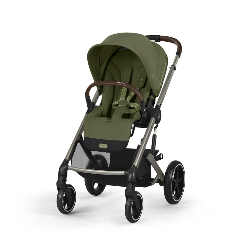 Cybex Balios S Lux TPE B/Moss Green-Khaki PU1 Stroller