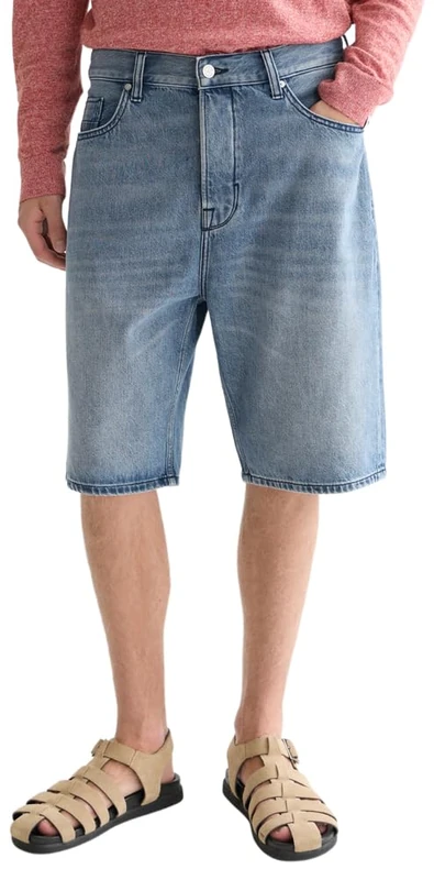 SCOTCH & SODA Men's Pitch Denim Short, Look at The Moon 410, 30W