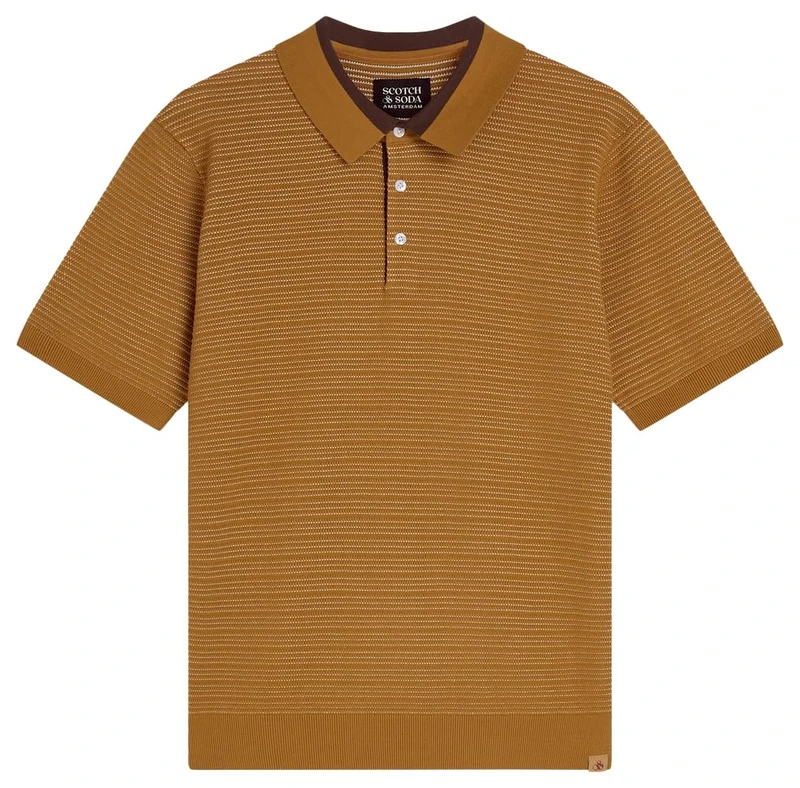 SCOTCH & SODA Logo Polo Shirt