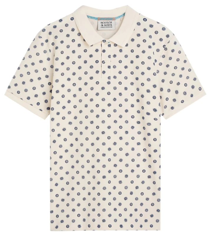 Scotch & Soda Logo Polo Shirt