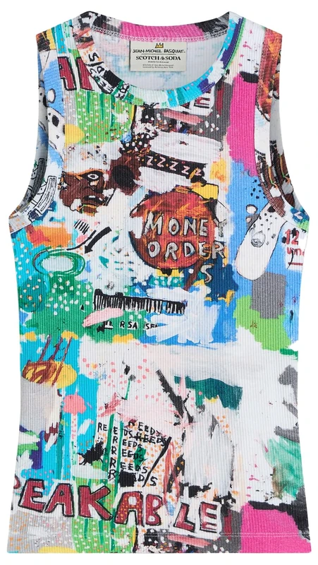 Scotch & Soda Rib Racer Tank Top
