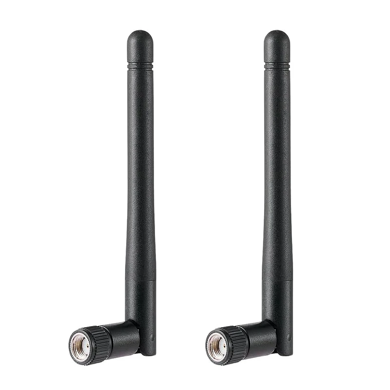 2 Pack wifi antenna for pc, network antennas, Dual Band 2.4GHz & 5GHz/5.8GHz, for Router, Wireless Network Card, USB Adapter, Video Surveillance Monitor