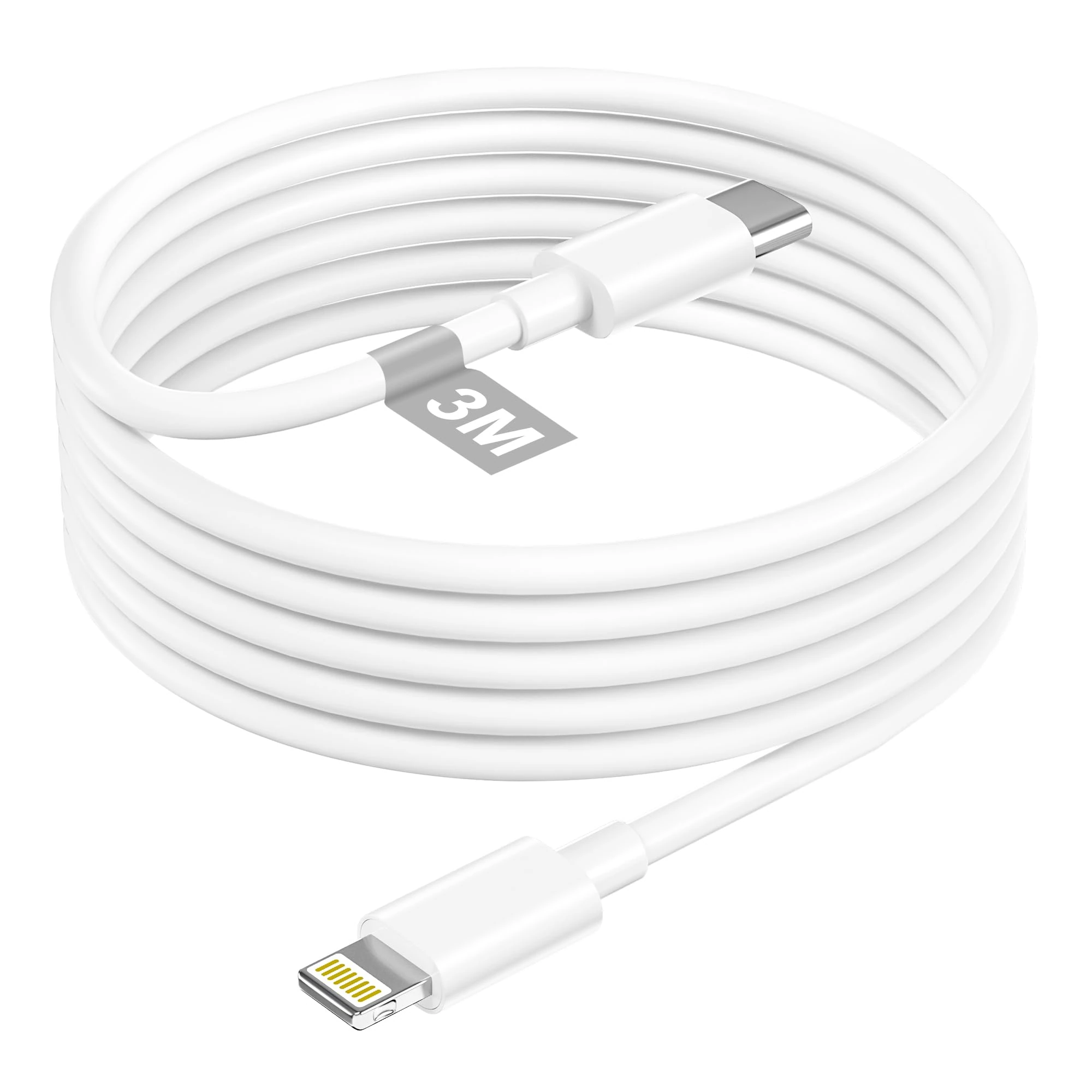 USB C to Lightning Cable 3M[A pple MFi Certified], Fast iPhone Charger Cable 3M Extra Long Type C to Lightning Cable Cord USBC iPhone Charging Cable Lead for iPhone 13 12 11 Pro Max/X/XS/XR/8/SE/iPad