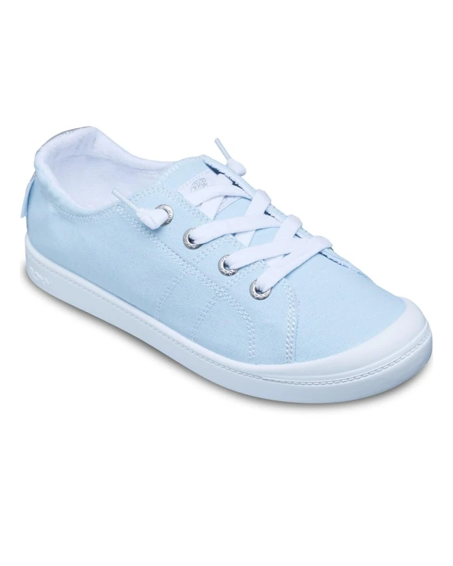 Roxy Women Bayshore Plus Sneaker, Blue Jay Silver, 9 UK