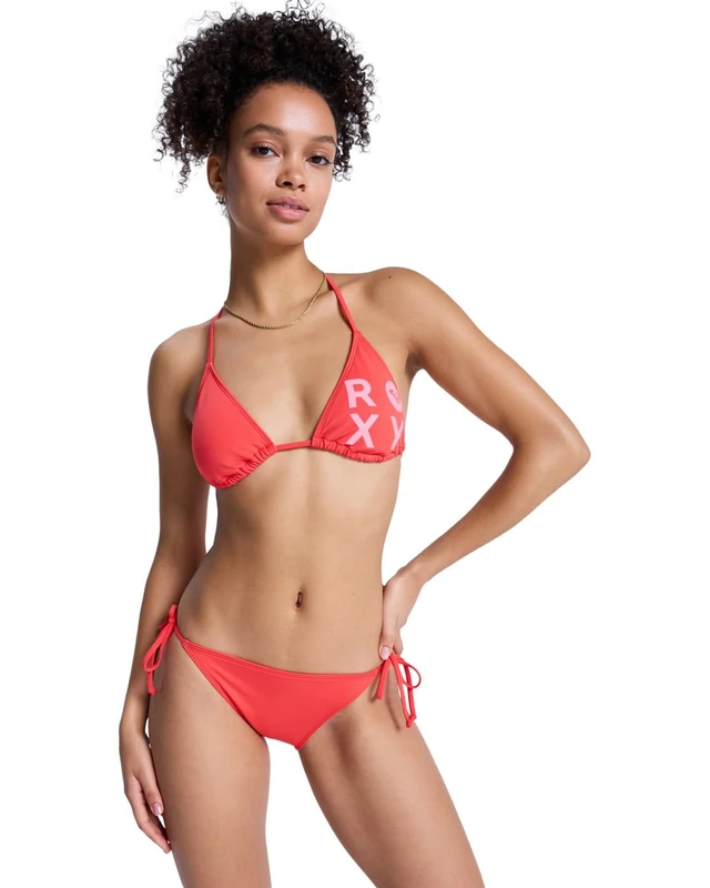 Roxy Women's Sd Essentials Tiki Classic Ts Maillot de bain, Hibiscus, XXL