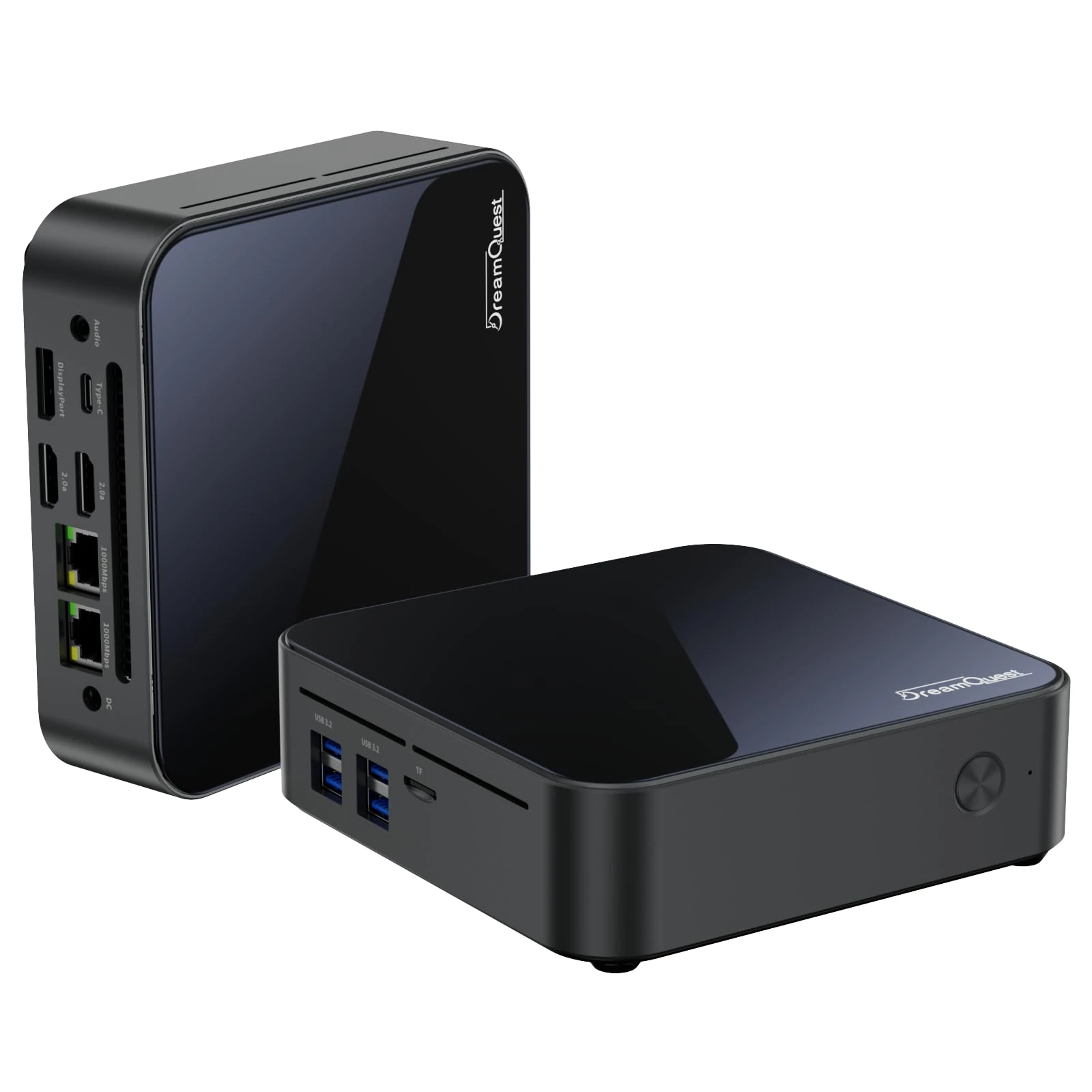 DreamQuest Linux System Mini PC N150(up to 3.6GHz) Processor 16GB DDR4 512GB SSD, Mini Desktop Computer Support Triple-Screen 4K@60Hz Display/2X HDMI/DP/USB/Dual WiFi/BT5/LAN for Home/Office