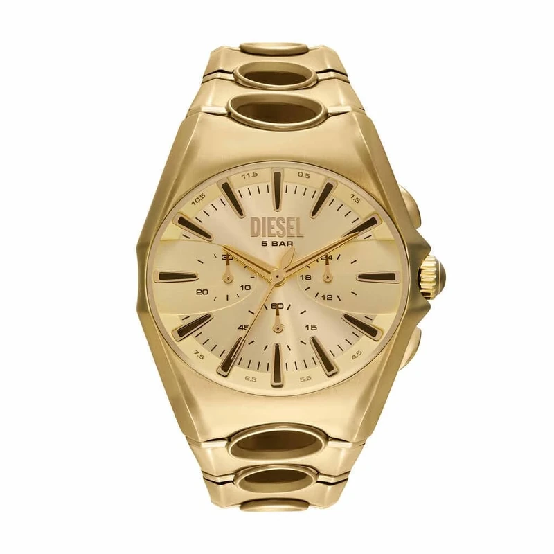 Diesel Men's Analog Quartz Watch with Stainless Steel Strap DZ4695