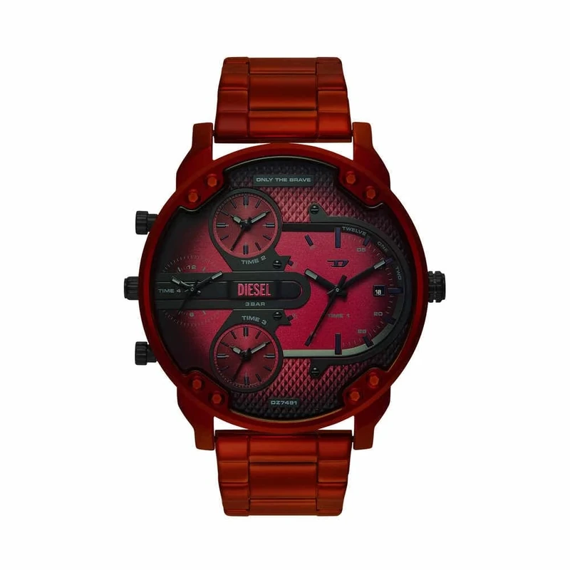 Diesel Men's Analog Quartz Watch with Stainless Steel Strap DZ7491