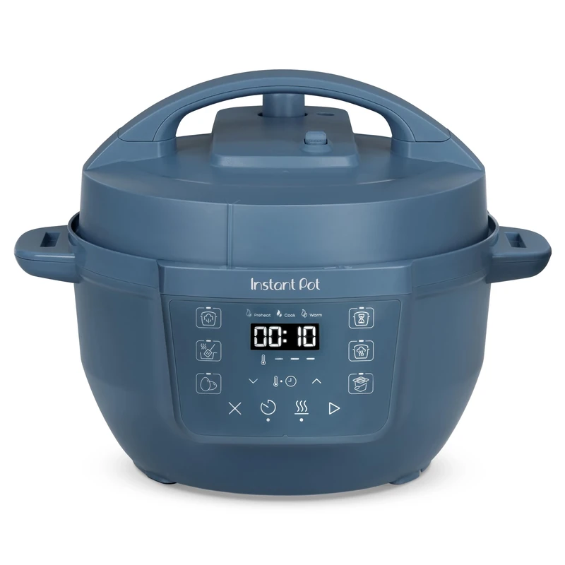 Instant Pot 3.8L Multicooker 7-in-1 Smart Cooker - Pressure Cooker, Slow Cooker, Steamer, Sauté, Yogurt Maker, Egg Cooker and Food Warmer, Stainless Steel Inner Pot, Daydream Blue
