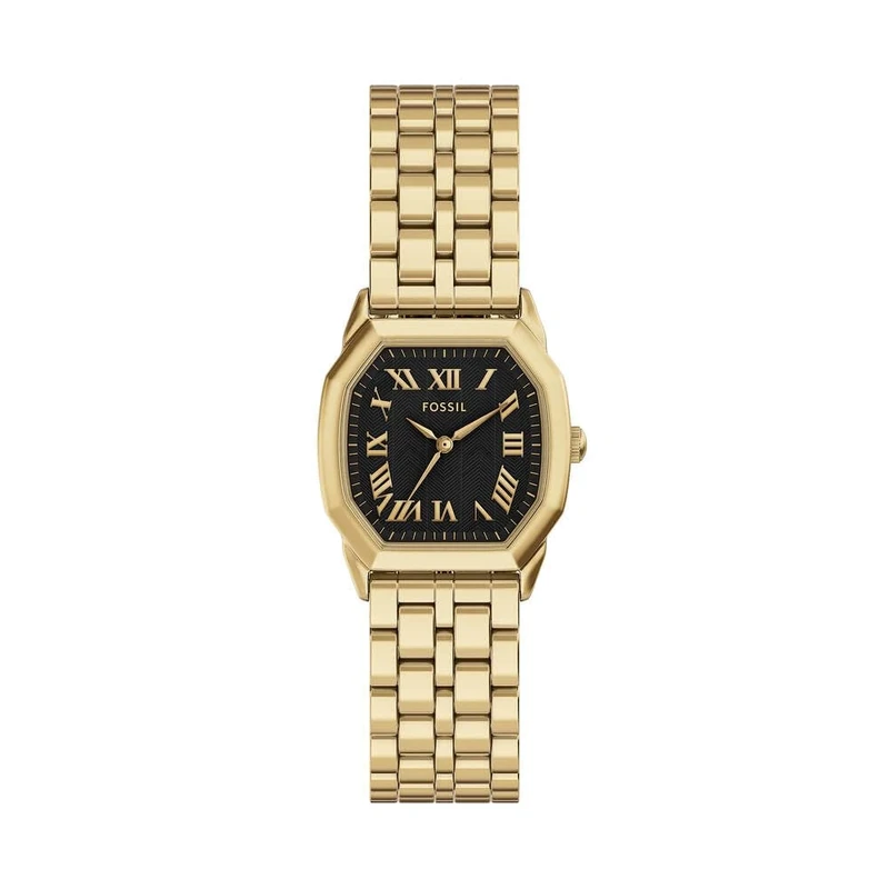 Fossil Harlow Watch for Women, Quartz Three Hand Movement with Stainless Steel or Leather Strap