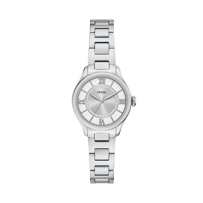 Fossil Gilmore Watch for Women, Quartz Three Hand Movement with Stainless Steel or Leather Strap