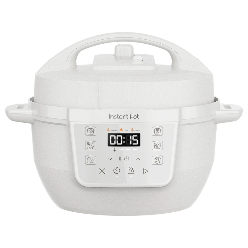 Instant Pot Multifunction Pot, 3.8 L, 7 in 1, Intelligent Multi-Cooker Cooking: Pressure Cooker, Slow Cooker, Rice Cooker, Frying Pan, Yogurt Maker, Steamer and Food Warmer, White Sea Salt